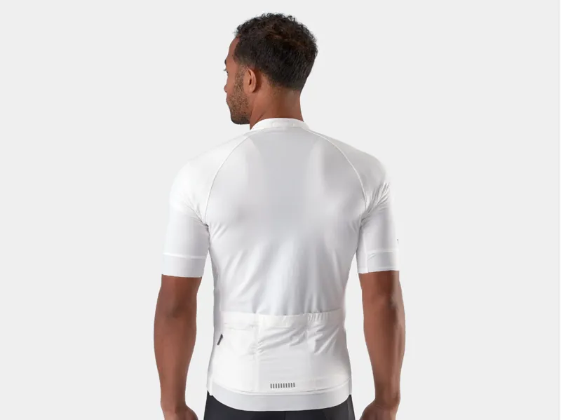 Trek Circuit Short Sleeve Jersey in White-1